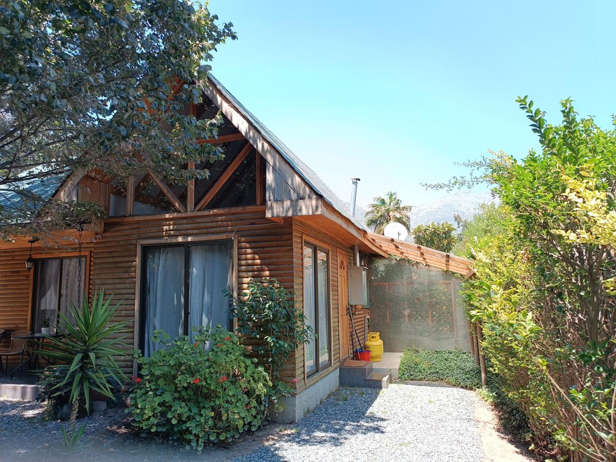 Cabana El Tiempo Es Arte San José de Maipo Εξωτερικό φωτογραφία